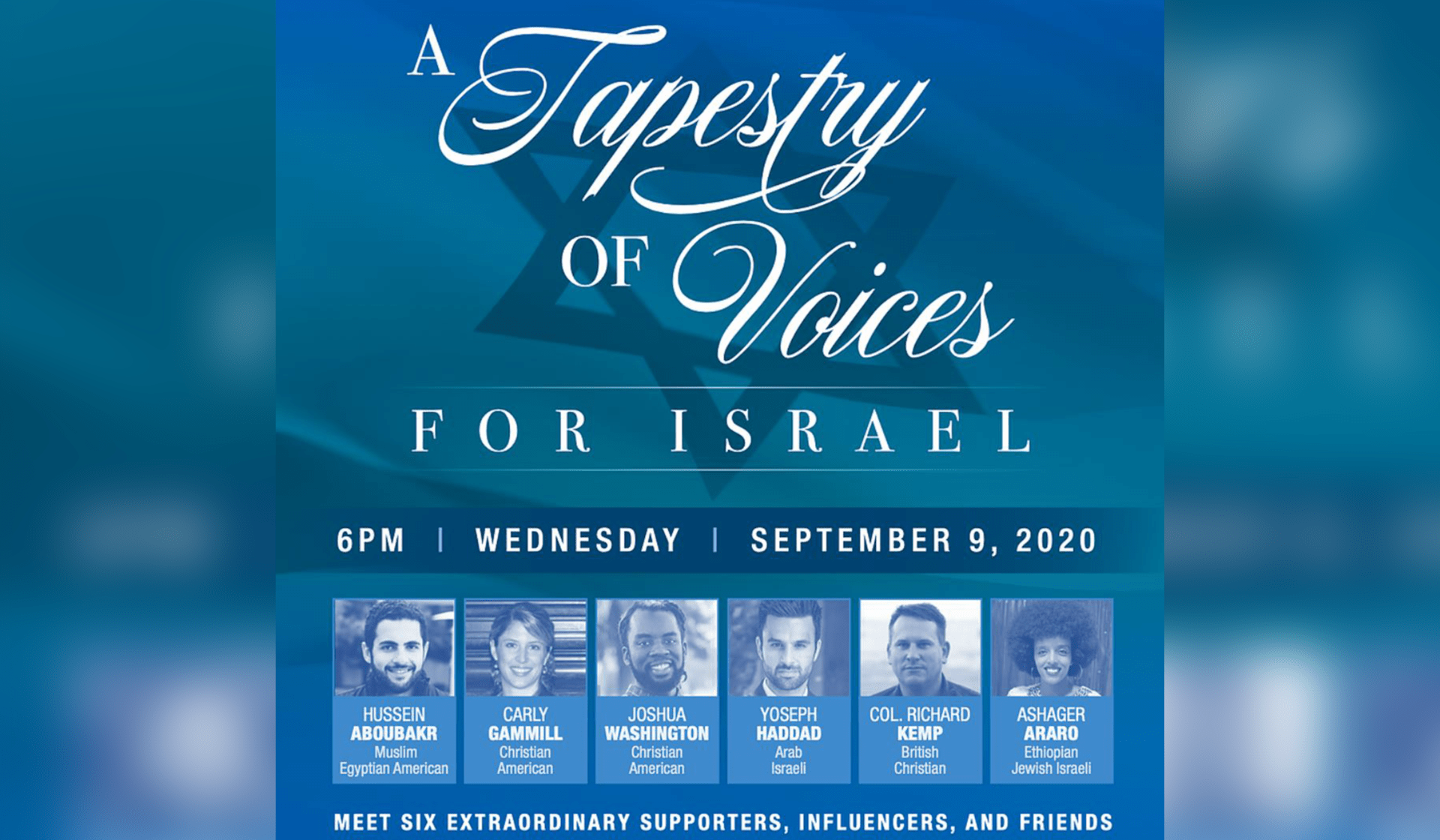 Tapestry Of Voices For Israel